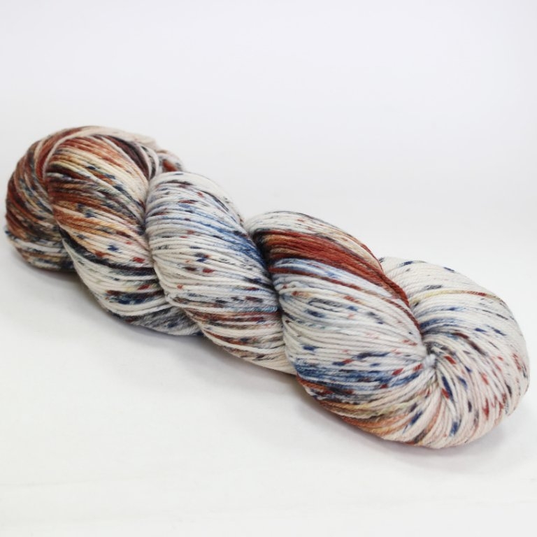 Мерино Арт (пасма 100г/400м) для вязания бактуса 100% мериносовая шерсть superwash; ручное крашение