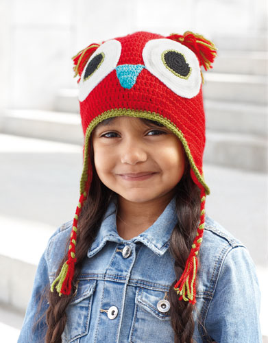 Набор Owl для вязания детской шапочки "Сова"спецпредложение